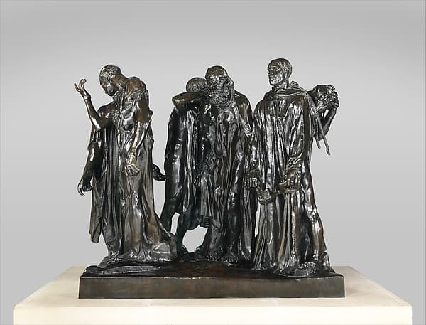 The Burghers of Calais, by Auguste Rodin