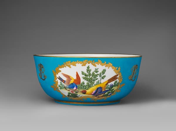 Punch bowl (jatte à punch) (part of a service), by Sèvres Manufactory