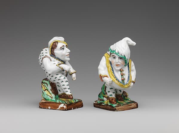 Dwarf (one of a pair), by Villeroy