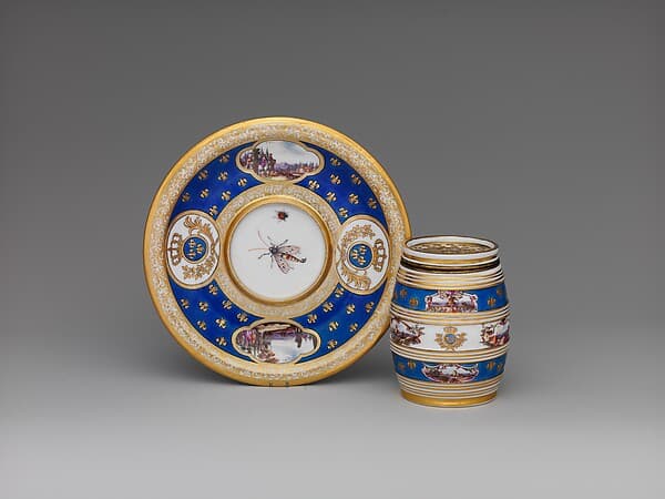 Tray, by Meissen Manufactory