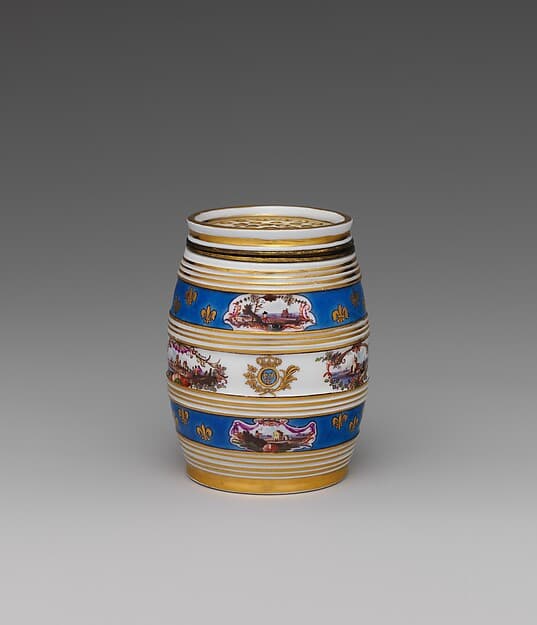 Pounce pot, by Meissen Manufactory