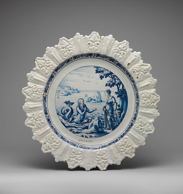 Dish, by Saint-Jean-du-Désert