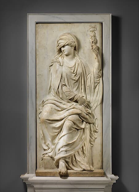 Allegorical figure, by François Girardon