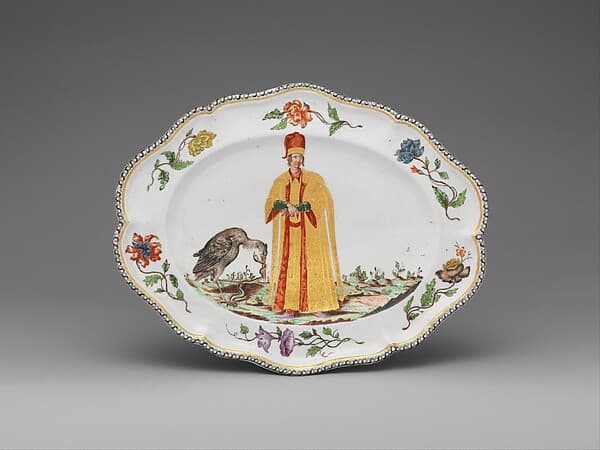Platter (one of a set), by Doccia Porcelain Manufactory
