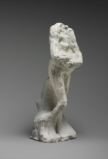 Old Woman Standing with Folded Arms, by Auguste Rodin