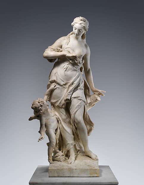 La Crainte des Traits de l'Amour, by Jean-Louis Lemoyne