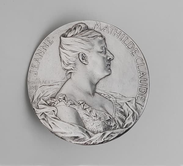 Mme Jeanne Mathilde Claude, by Jules-Clément Chaplain