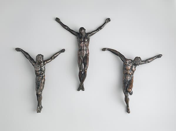 Christ and the Two Thieves Crucified, by Michelangelo Buonarroti