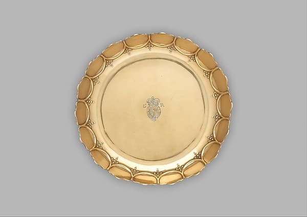 Dish (one of a pair) (part of a set), by Lewis Mettayer