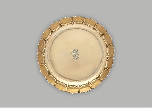 Dish (one of a pair) (part of a set), by Lewis Mettayer