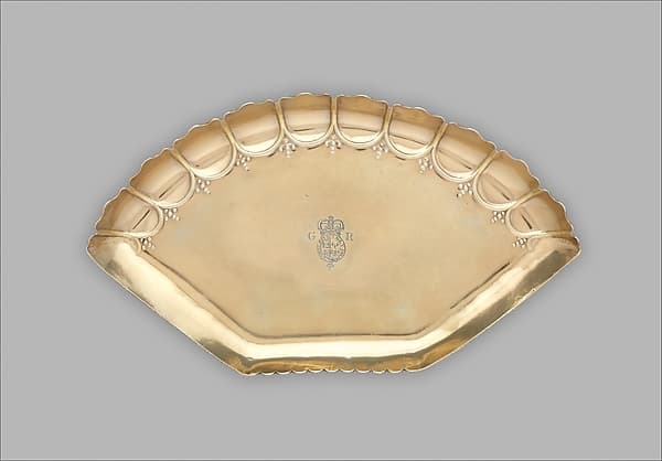 Dish (one of a pair) (part of a set), by Lewis Mettayer