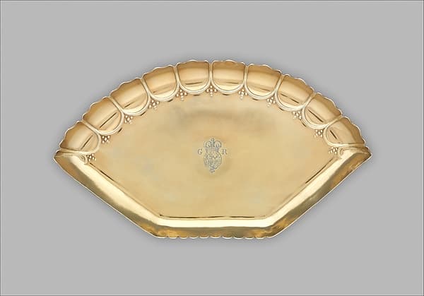 Dish (one of a pair) (part of a set), by Lewis Mettayer