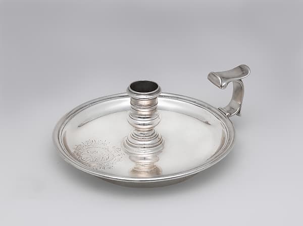 Chamber candlestick, by George Wickes