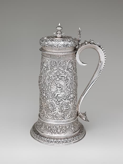 Flagon (one of a pair), by Richard Blackwell II