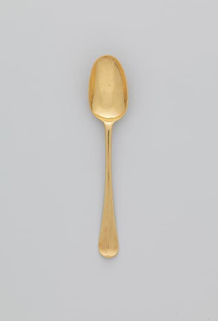 Set of five teaspoons, by John Ladyman