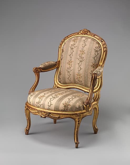 Armchair (fauteuil), by Louis Delanois