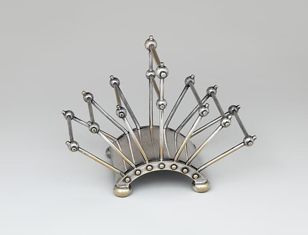 Toast rack, by Christopher Dresser