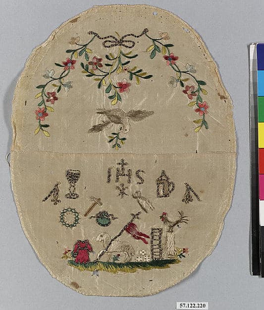 Piece from a sampler