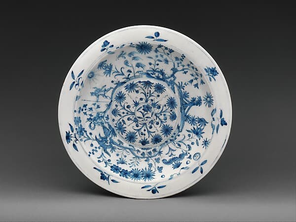 Dish, by Medici Porcelain Manufactory