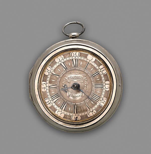 Pair-case watch, by Daniel Delander