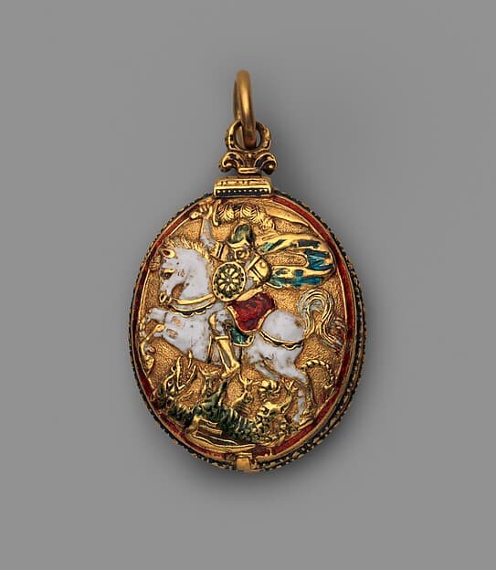 Watch in the form of a Lesser George, by Nicholas Vallin