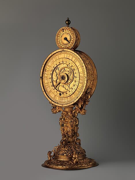 Mirror clock, by Master CR