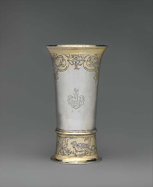 Footed beaker, by Johannes (Hans) Retsch , Sr.