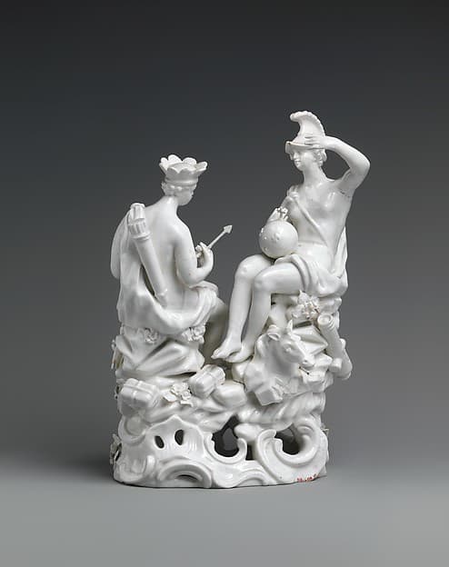 Europe and America, by Orléans Manufactory