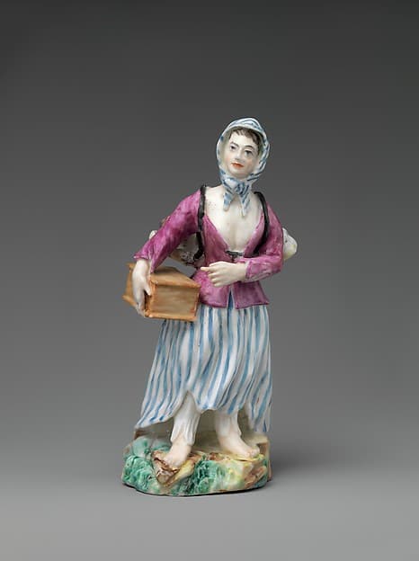 Peasant Woman with Child, by Mennecy