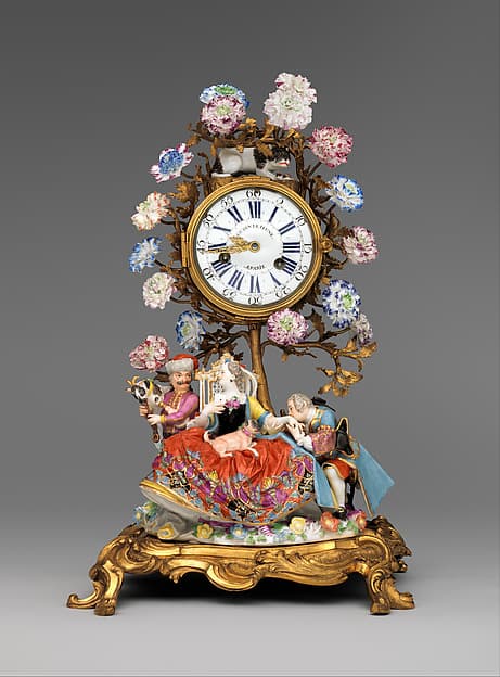 Mantel clock (pendule de chiminée), by Paul Gudin Le Jeune