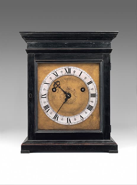 Table or bracket clock, by Edward East