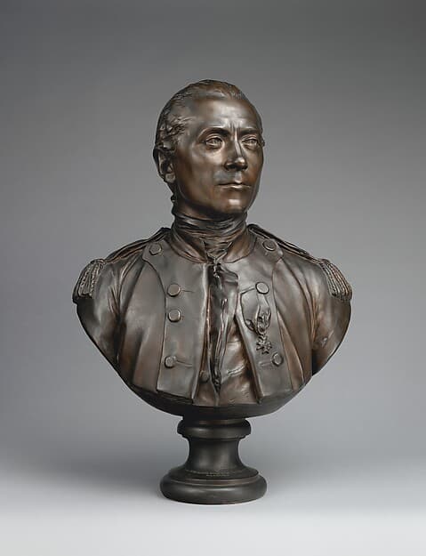 John Paul Jones (1747–1792), by Jean Antoine Houdon