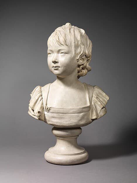 Young girl identified as Anne Audéoud of Geneva (1776–1840), by Jean Antoine Houdon