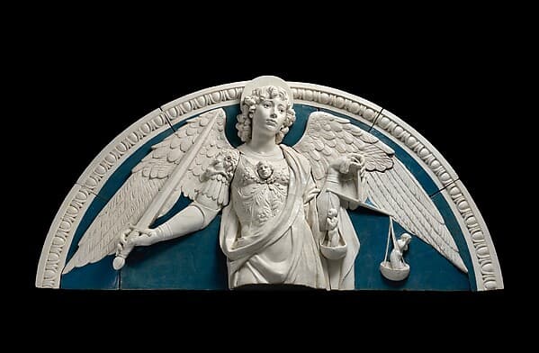 Saint Michael the Archangel, by Andrea della Robbia