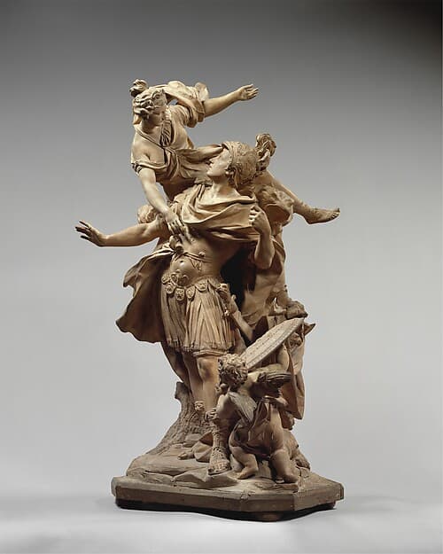 Venus Giving Arms to Aeneas, by Jean Cornu