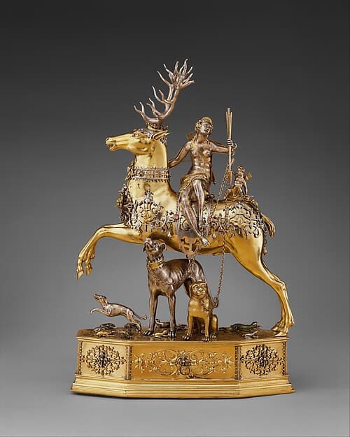 Diana and the Stag, by Joachim Friess