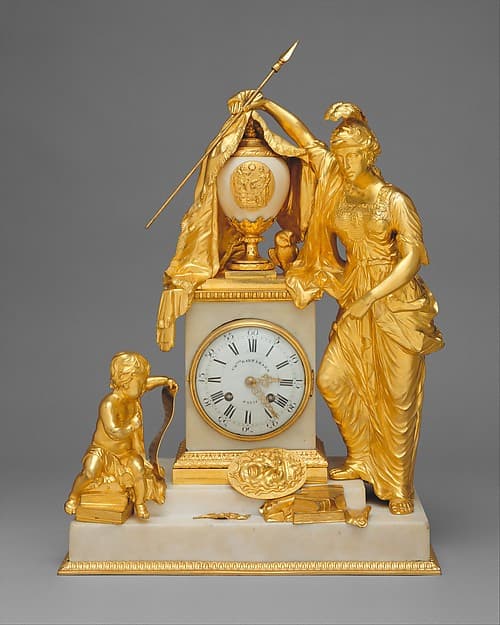 Minerva clock, by Matthew Boulton