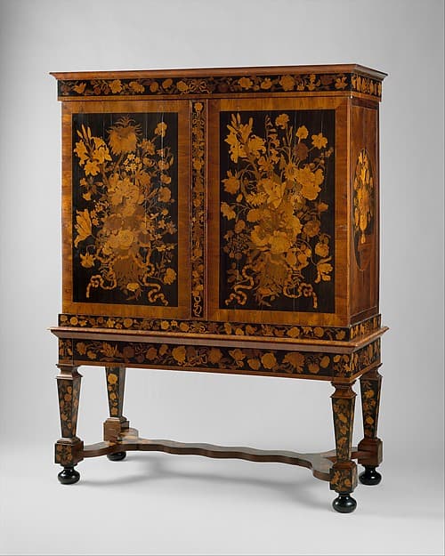 Cabinet on stand, by Jan van Mekeren