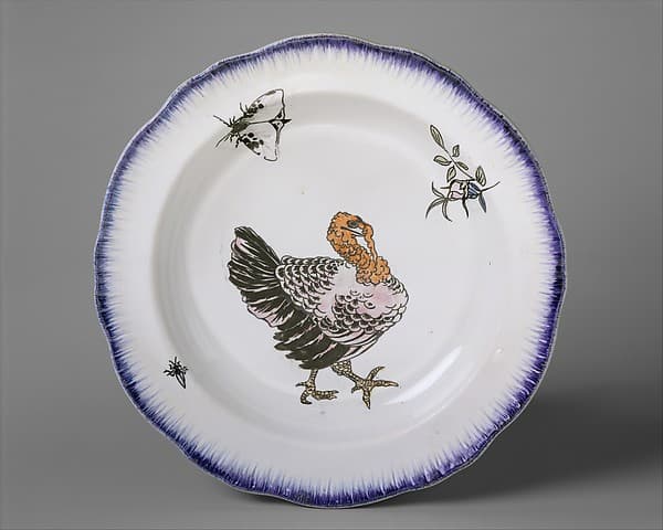 Soup plate (part of a set of three), by Félix Bracquemond