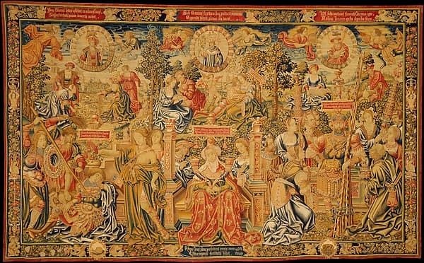 The Twelve Ages of a Man: The Second Three Ages (18-36), or Summer, by Bernard van Orley