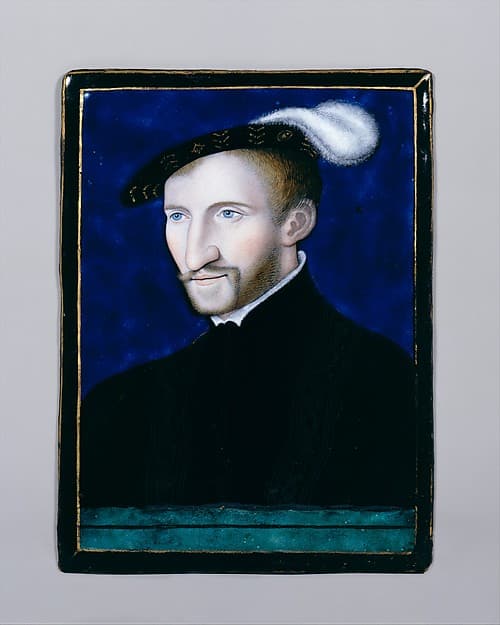 Henri d'Albret (1503–55), King of Navarre, by Léonard Limosin