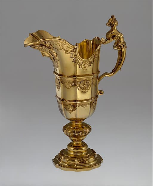 Rosewater ewer, by Johann Erhard Heiglen