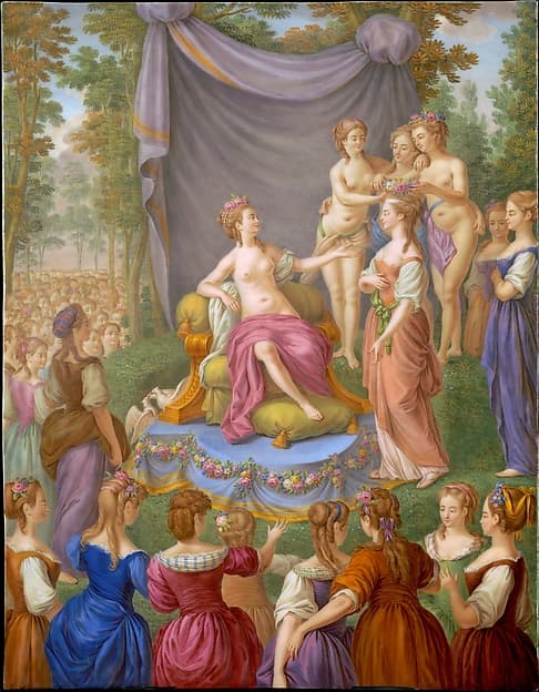 Themire Crowned by Graces, by Sèvres Manufactory