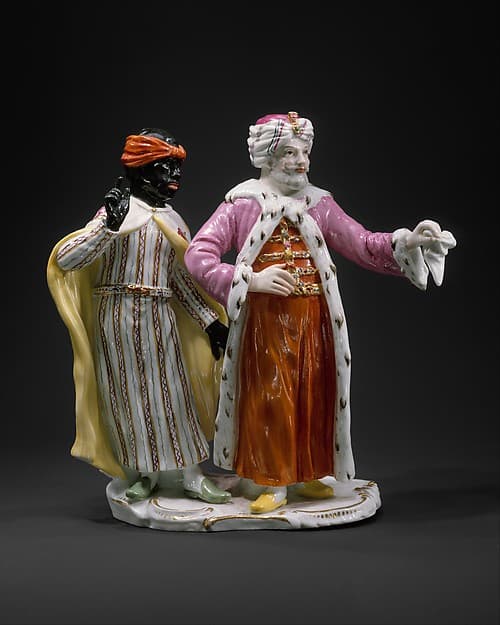 Sultan and Moor, by Fürstenberg Porcelain Manufactory
