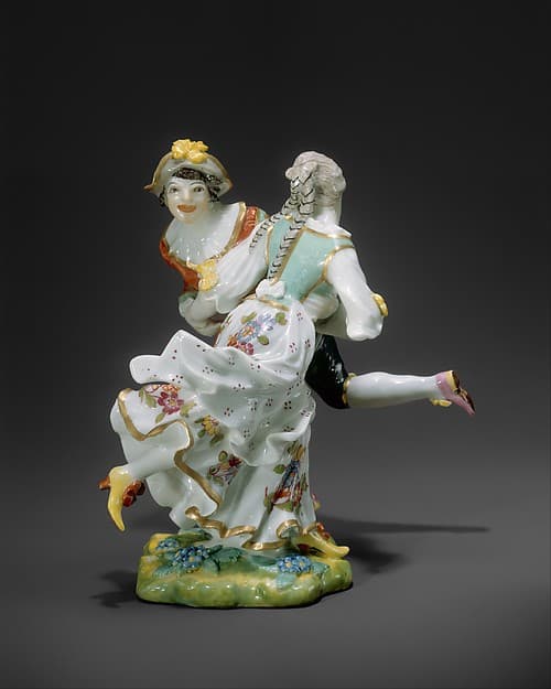 Peasant Dancers, by Johann Friedrich Eberlein
