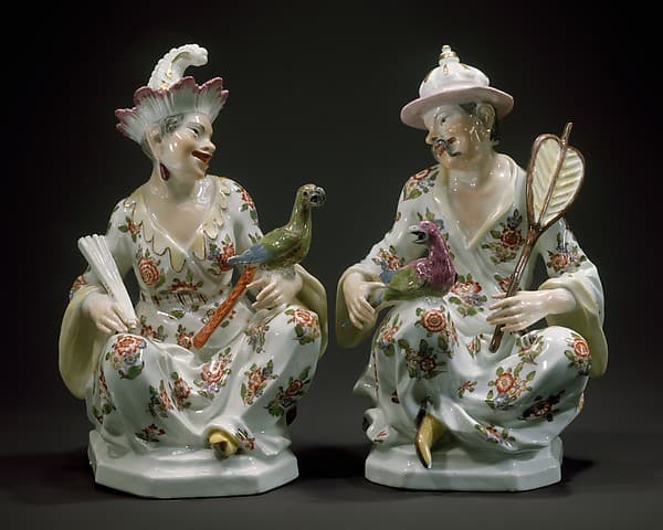 Chinese Couple, by Meissen Manufactory