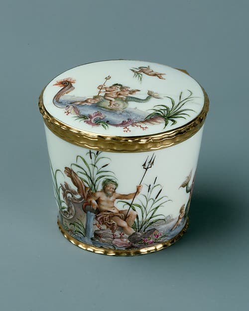 Snuffbox, by Meissen Manufactory