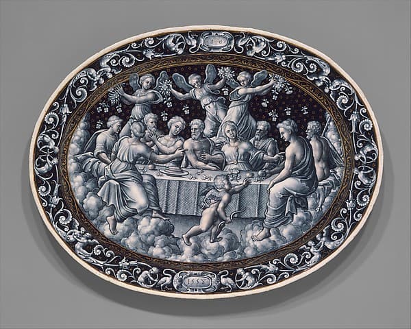 The Wedding Feast of Cupid and Psyche, by Pierre Reymond