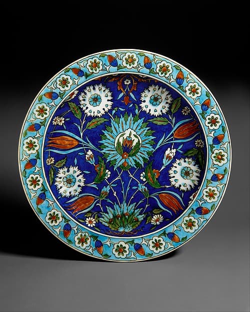 Dish, by Joseph-Théodore Deck