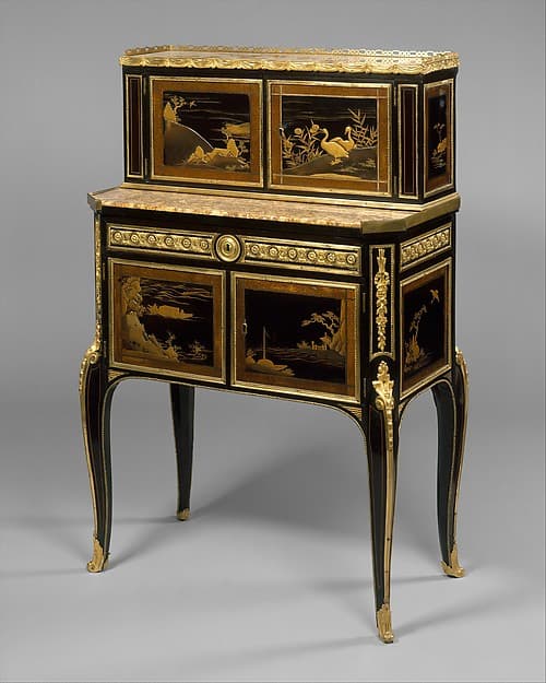 Desk (bonheur du jour), by Claude-Charles Saunier